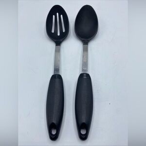 Pyrex Accessories Cooking Utensils Slotted Spoon Full Spoon Nylon Stainless 2